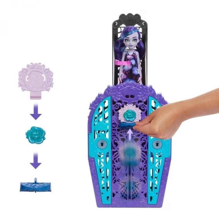 MATTEL HYT71/HYT74 MONSTER HIGH  GİZEMLİ BAHÇE SERİSİ- GİZEMLİ ARKADAŞLAR -  TWYLA BEBEK  4+