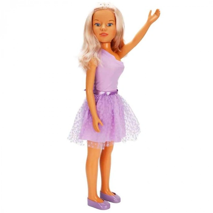 SUNMAN S00003532 DOLLZIN MORE YÜRÜYÜŞ ARKADAŞIM CLARA PARTY BEBEK 80cm. - TEKLİ   3+