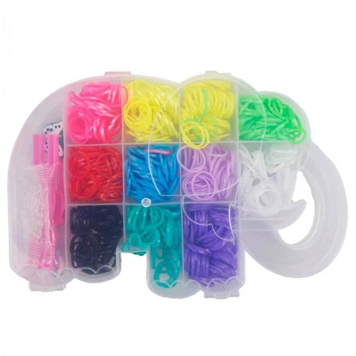 SUNMAN CLM-0001 COOL LOOM PLASTİK KUTULU HOBİ TAKI YAPIM SETİ SETİ 6+