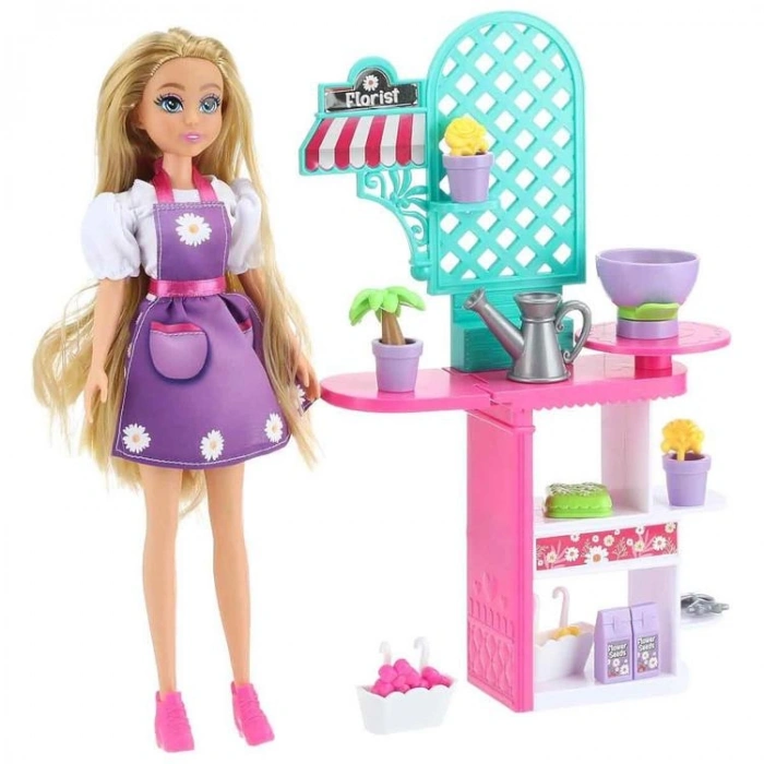 SUNMAN 81015 DREAMEEZ BEBEK ÇİÇEKÇİ OYUN SETİ 3+