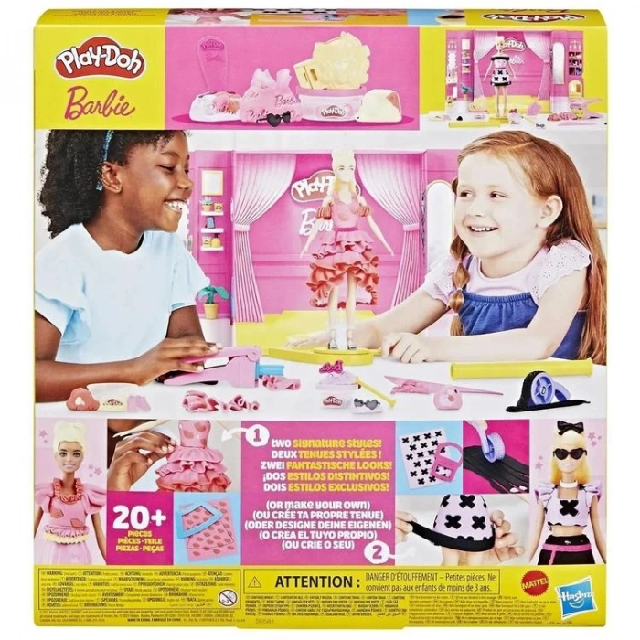 PLAY-DOH G1356 BARBIE DESINGER FASHION SHOW - TASARIM MODA SHOW OYUN SETİ 5+