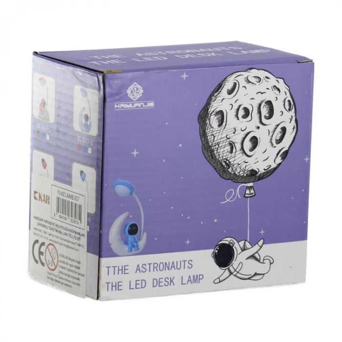 KAR YLMZ.LAMB.107 ASTRONOT İKİ MODLU ŞARJLI LED MASA LAMBASI