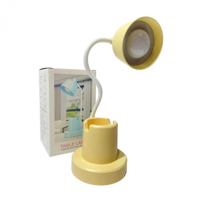 KAR YLMZ.LAMB.118  İKİ MODLU KALEMLİKLİ TELEFON TUTUCU ŞARJLI LED MASA LAMBASI