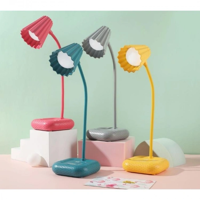 KAR YLMZ.LAMB.119 DESKLAMP ÜÇ MODLU DOKUNMATİK TELEFON TUTUCULU ŞARJLI LED MASA LAMBASI