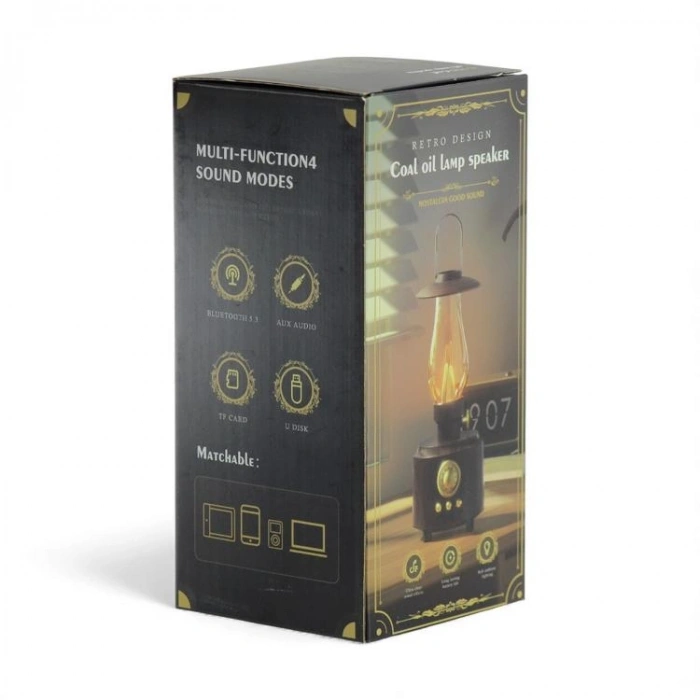 KAR YLMZ.LAMB.135 ŞARJLI GAZ LAMBASI MODEL AYARLANABİLİR MASA LAMBASI BLUETOOTH SPEAKER