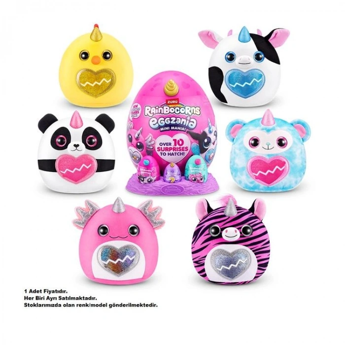 GIOCHI ZURU RAR26000 RAINBOCORNS EGGZANIA MINI MANIA! SÜRPRİZ PAKET 3+ - TEKLİ