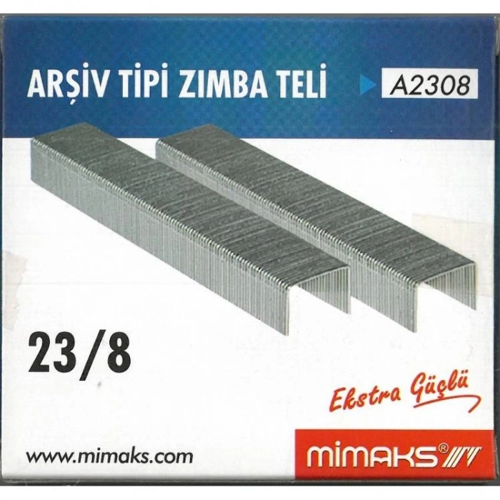 MİMAKS A-2308 ARŞİV ZIMBA TELİ 23/8 -  TEKLİ