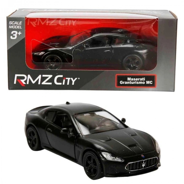 SUNMAN 554989 RMZ CITY 1:32 DARK SERİSİ MASERATİ GRANTURİSMO MC DIE CAST MODEL METAL ARABA KUTULU 5+  -TEKLİ