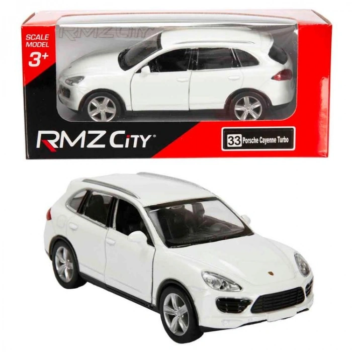 SUNMAN 554014 RMZ CITY 1:32 JEEP SERİSİ PORSCHE CAYENNE TURBO DIE CAST MODEL METAL ARABA KUTULU 3+  -TEKLİ