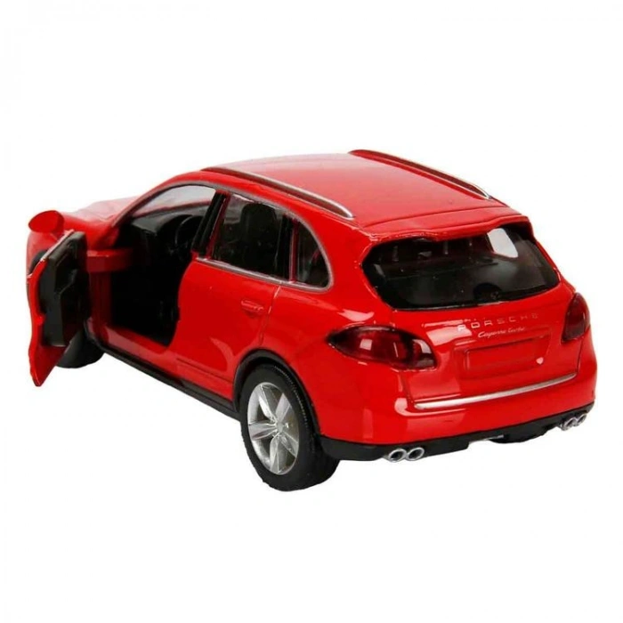 SUNMAN 554014 RMZ CITY 1:32 JEEP SERİSİ PORSCHE CAYENNE TURBO DIE CAST MODEL METAL ARABA KUTULU 3+  -TEKLİ
