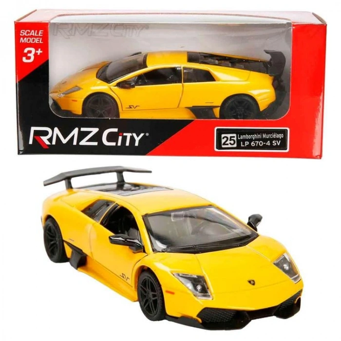 SUNMAN 554997 RMZ CITY 1:32 LAMBORGHİNİ SERİSİ LAMBORGHINI MURCIELAGO DIE CAST MODEL METAL ARABA KUTULU 3+  -TEKLİ
