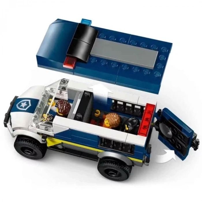 LEGO CITY 60479 POLİS MAHKUM TUTUKLU NAKİL ARACI 198 PARÇA 6+