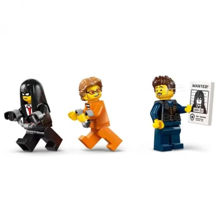 LEGO CITY 60479 POLİS MAHKUM TUTUKLU NAKİL ARACI 198 PARÇA 6+