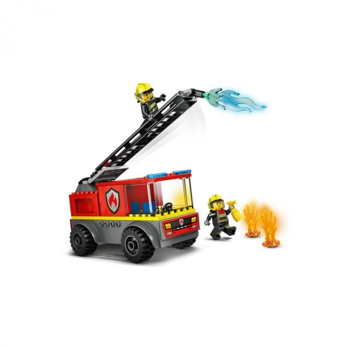 LEGO CITY 60463 MERDİVENLİ İTFAİYE KAMYONU 82 PARÇA 4+