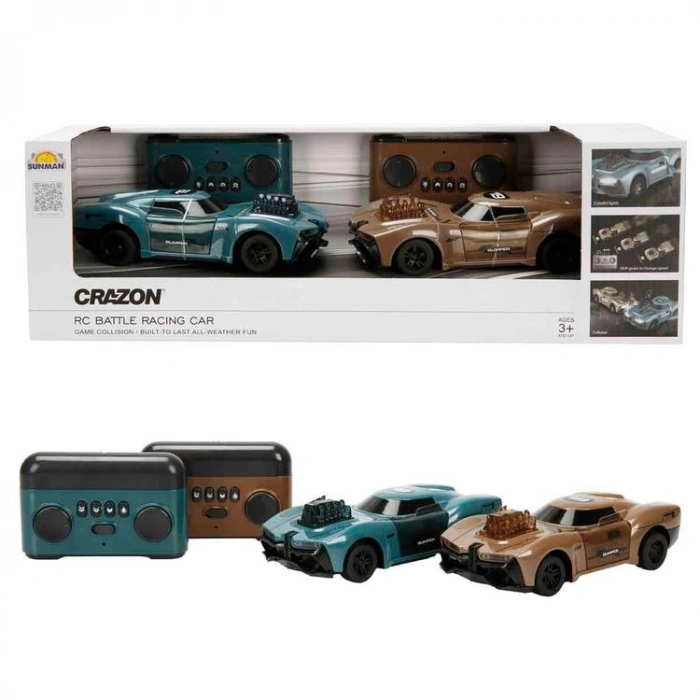 SUNMAN 333-PZ24241A UZAKTAN KUMANDALI İKİLİ YARIŞ ARABASI +3