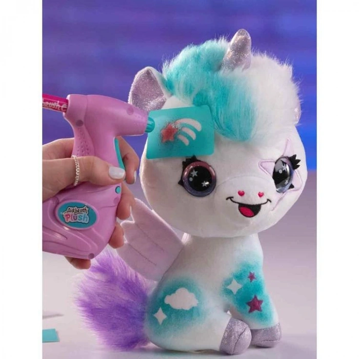 SUNMAN 3210 OFG 274 AIRBRUSH PLUSH KARANLIKTA PARLAYAN PELUŞ KOZMİK UNICORN 6+