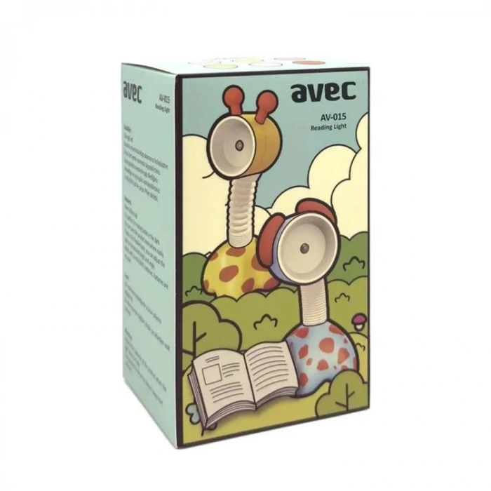 AVEC AV-015 GÜN IŞIĞI LEDLİ PİLLİ KİTAP OKUMA LAMBASI