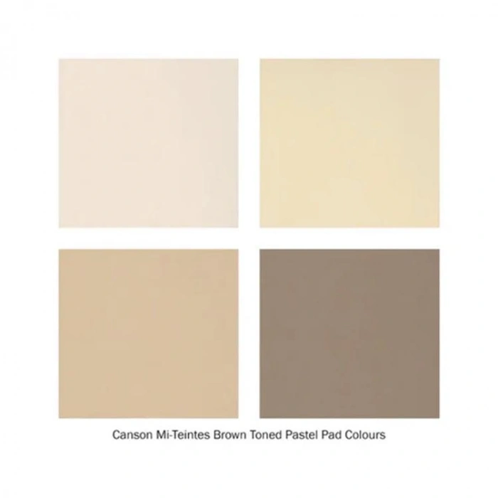CANSON MI-TEINSTES RESİM VE ÇİZİM DEFTERİ 24x32 160GR. 20YP. KAHVE TONLARI (BROWN TONES)