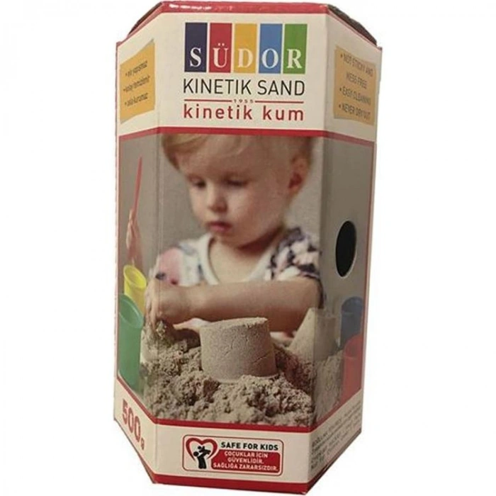 SÜDOR KS01-1 OYUN KUMU KARTON KUTULU 500 G NATUREL