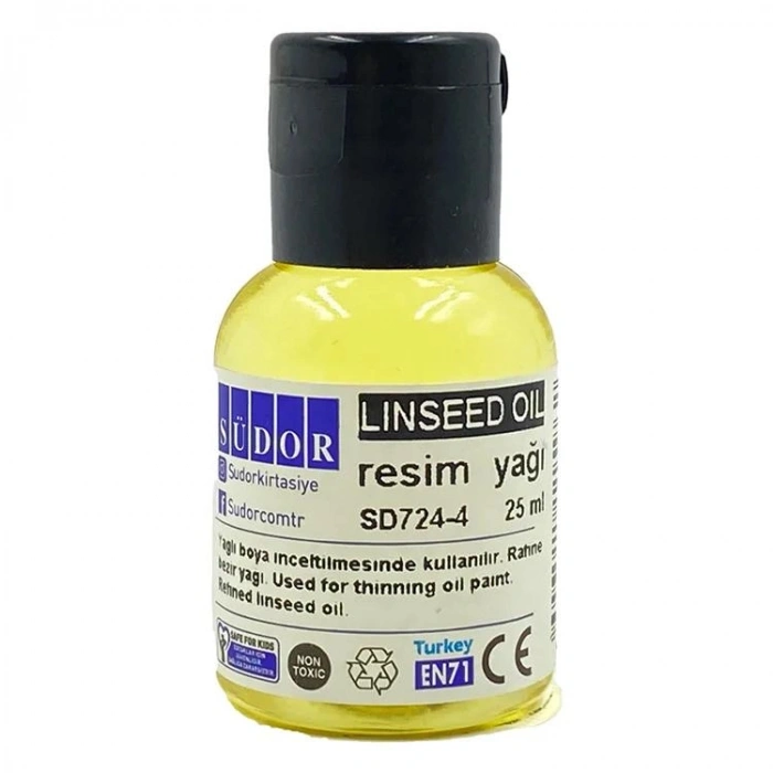 SÜDOR SD724-4 RESİM KETEN YAĞI 25 ML