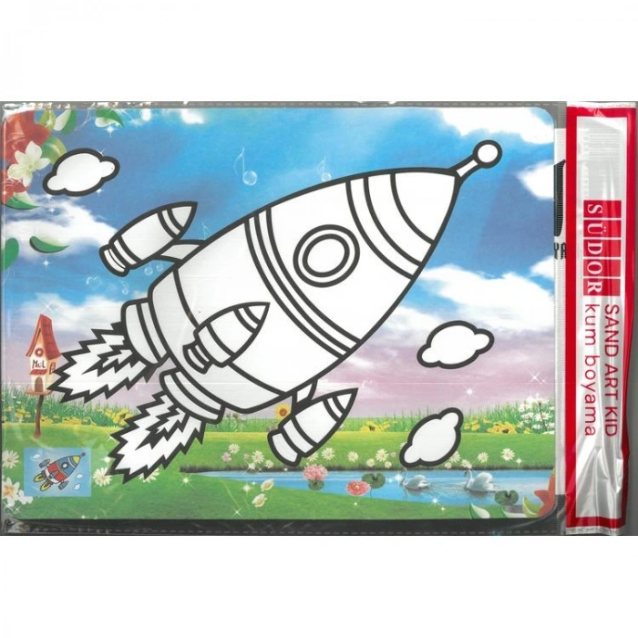 SÜDOR KU11 KUM BOYAMA RENKLİ - TEKLİ