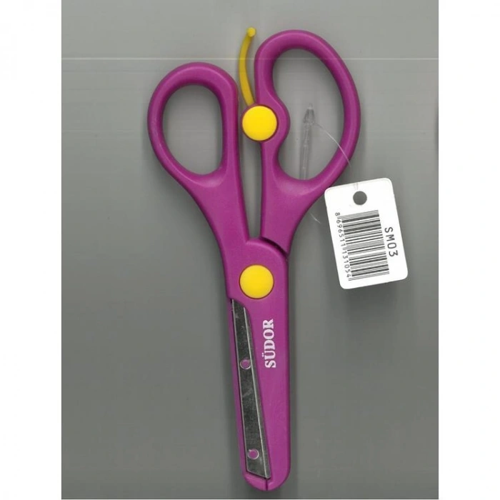 SÜDOR SM03 ÖĞRENCİ MAKASI KORUMALI - TEKLİ