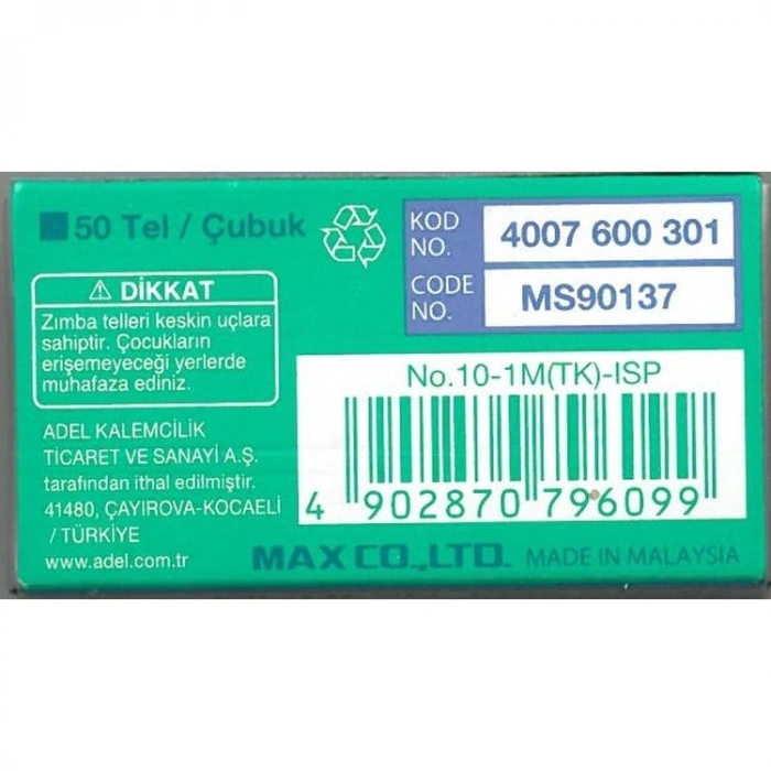 MAX MS90137  10-1M NO:10 ZIMBA TELİ