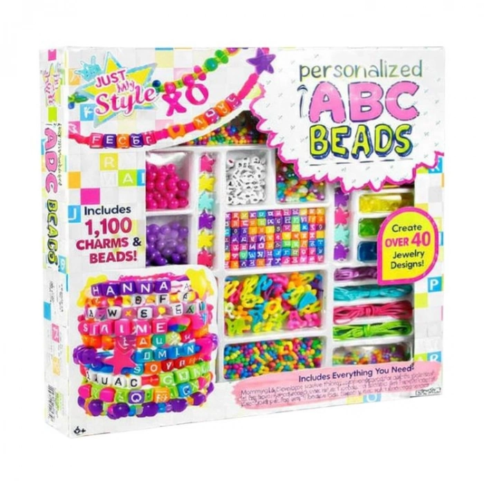 4İ 388-1068 HARFLİ BONCUK TAKI TASARIM SETİ S1 3+