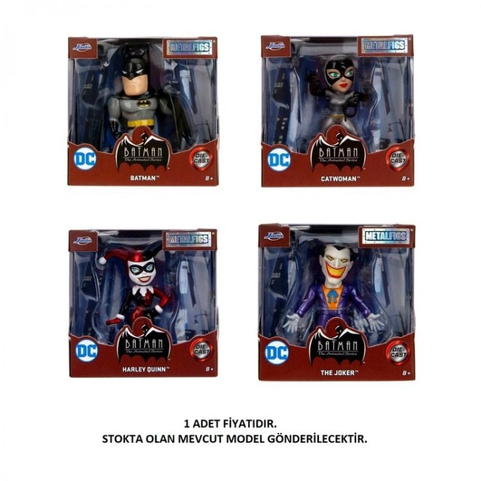 SİMBA 3251045 JADA METALFIGS DC BATMAN ANIMATED S2 DIE CAST METAL FİGÜR 8+