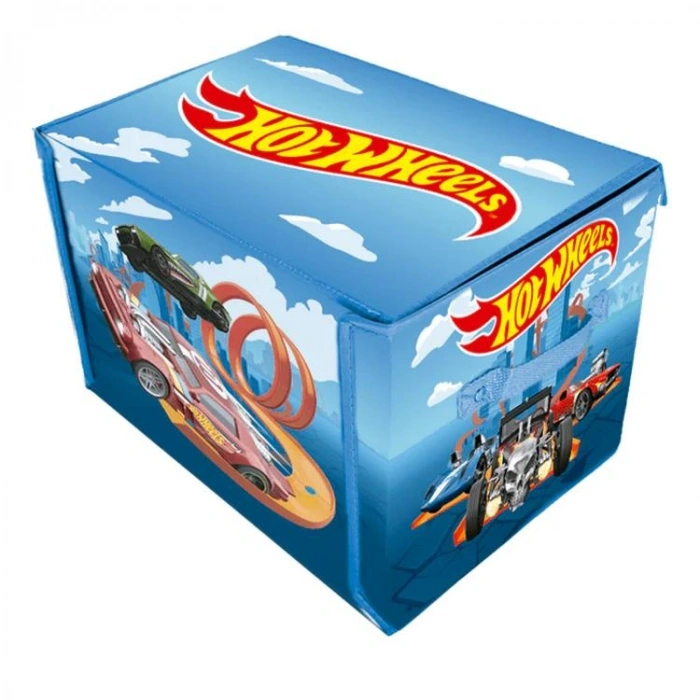 MATTEL HWCC20 HOT WHEELS 3IN1 OTOPARK + OYUN ALANI + ARAÇ SAKLAMA KUTUSU +3