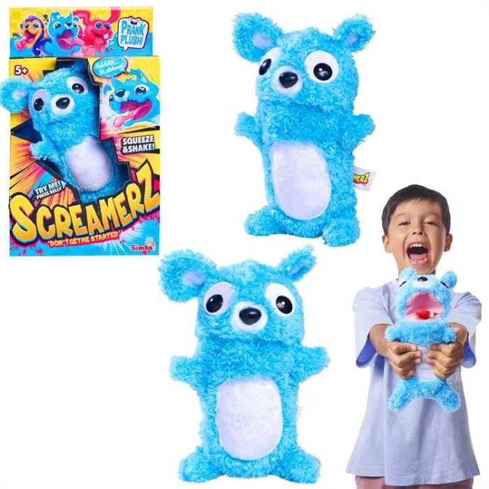 SİMBA SCREAMERZ 3331 KAHKAHA ATAN ÇILGIN PELUŞ AYICIK 3+