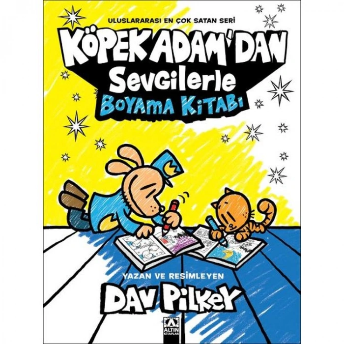KÖPEK ADAMDAN SEVGİLERLE BOYAMA KİTABI