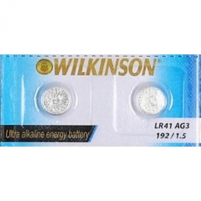 WILKINSON LR41/ AG3 ALKALİN DÜĞME PİL  2Lİ
