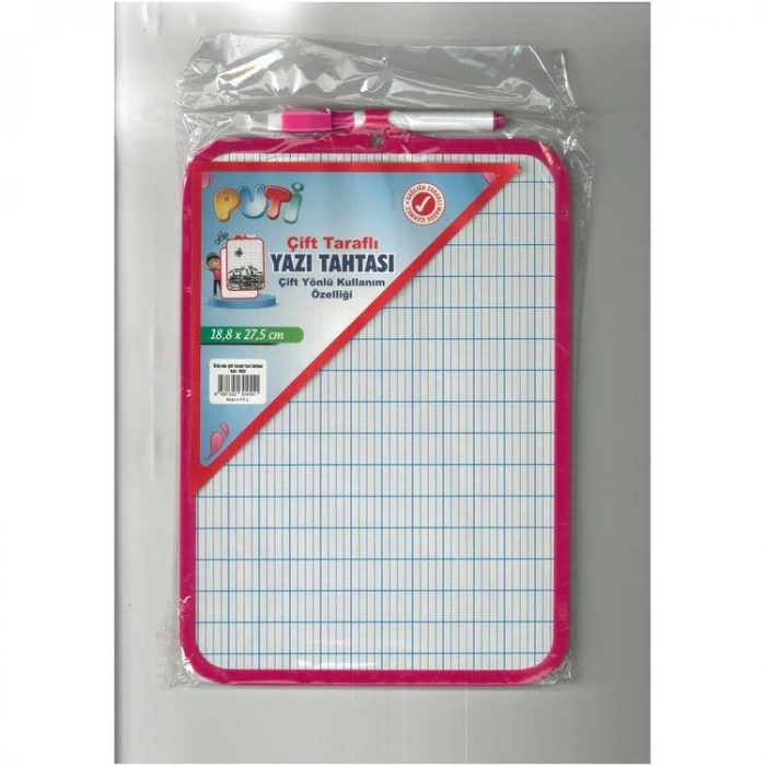 PUTİ 4551 ÇİFT TARAFLI YAZI TAHTASI 18.8x27.5cm - TEKLİ