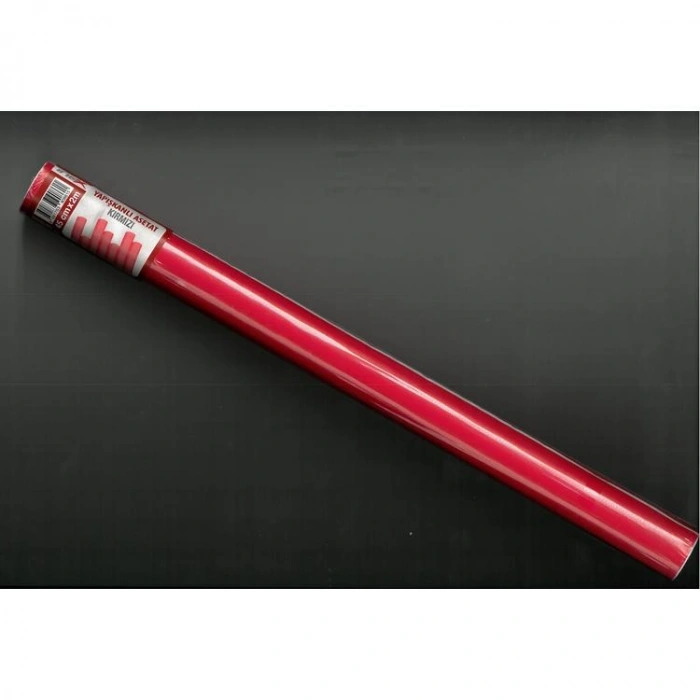 İNOX 08615 YAPIŞKANLI RULO ASETAT 45cmx2m - KIRMIZI