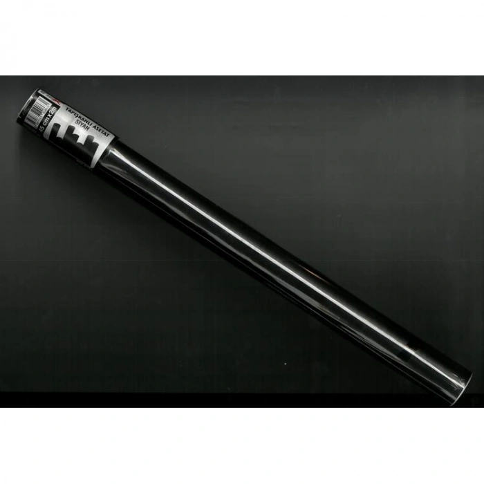 İNOX 08639 YAPIŞKANLI RULO ASETAT 45cmx2m - SİYAH