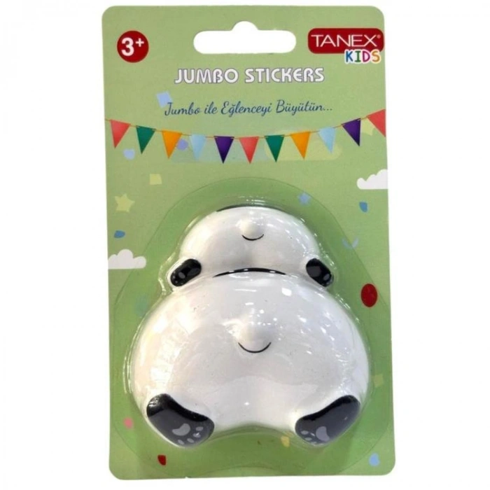 TANEX KIDS TNX-2702601 JUMBO STICKER - SQUISHY JUMBO PUFFY TOMBUL HAYVAN - 1 ADET