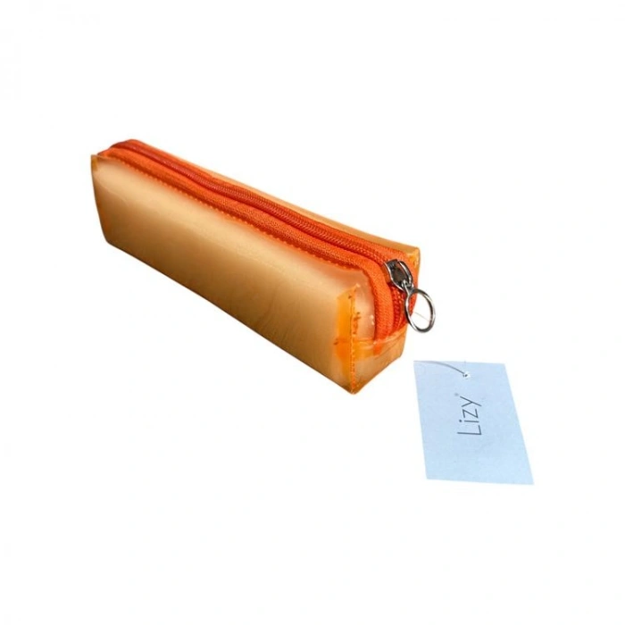 LİZY RFKLM NEON RENKLİ ŞEFFAF TEK GÖZLÜ KALEM ÇANTASI - TEKLİ