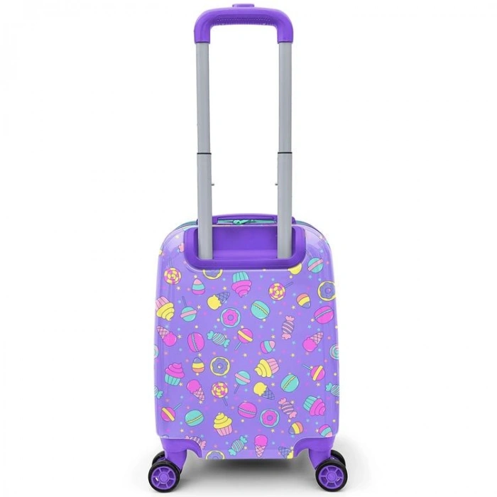 CORAL HIGH 16693 ŞEKER AYICIK DESENLİ MİNİ ÇOCUK VALİZİ