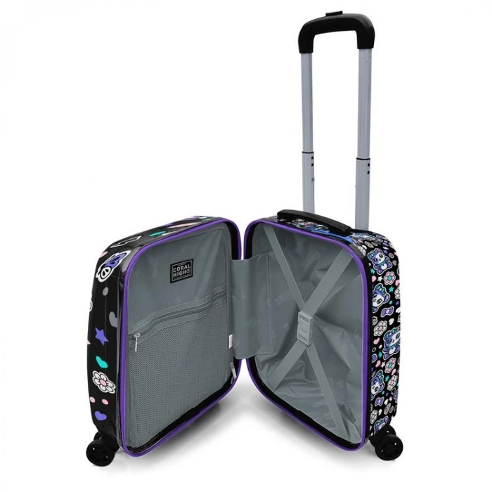 CORAL HIGH 16694 AYICIK DESENLİ MİNİ ÇOCUK VALİZİ