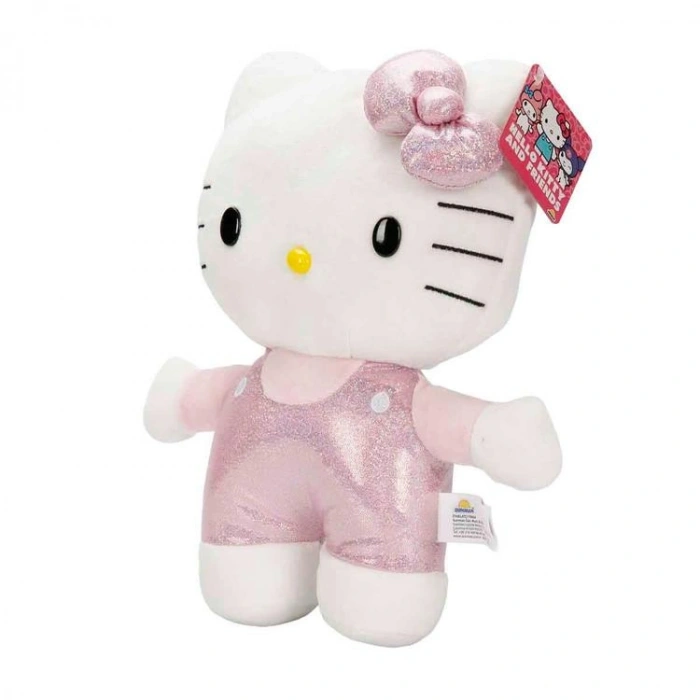 SUNMAN HKPT1 HELLO KITTY SİMLİ TULUMLU PELUŞ 29 CM