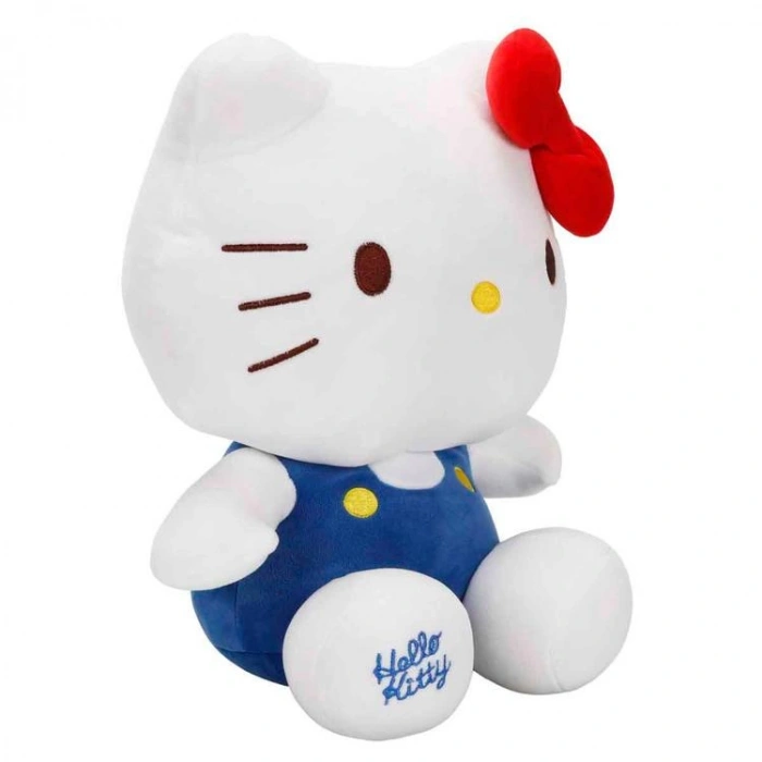 SUNMAN HKPT2 HELLO KITTY S4 MAVİ TULUMLU PELUŞ 35 CM