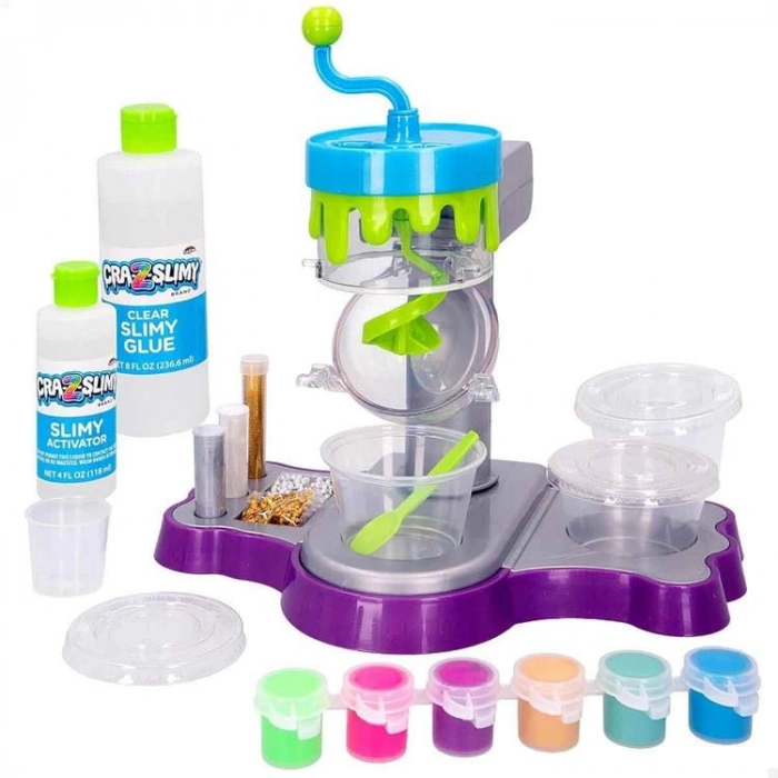 SUNMAN 60016 CRA Z ART SLIMY METALİK SLIME STUDYO PAKETİ 6+