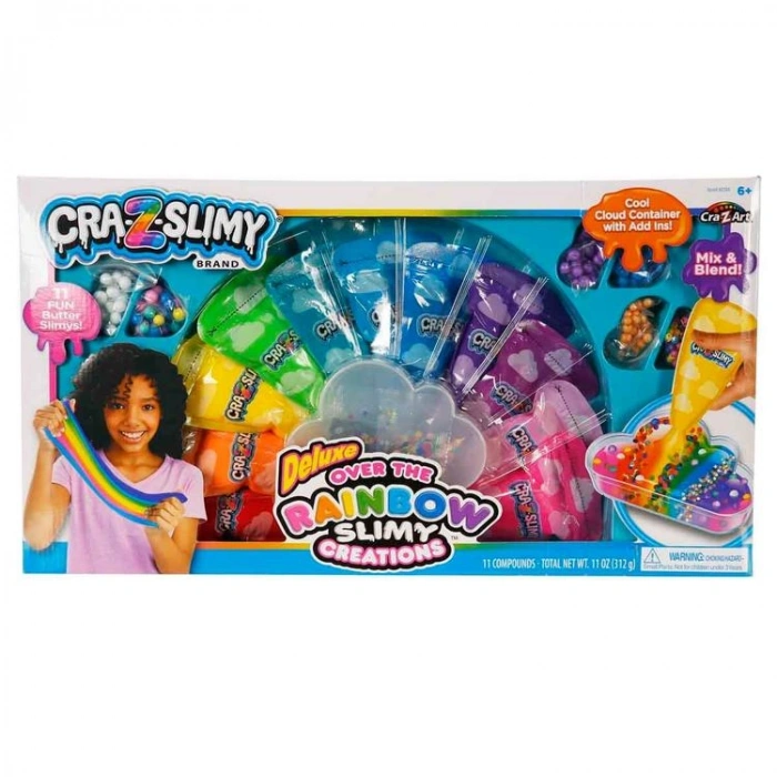 SUNMAN 60034 CRA Z ART SLIMY SLIME LÜKS GÖKKUŞAĞI KREASYONU 6+