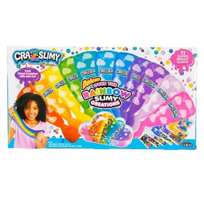 SUNMAN 60034 CRA Z ART SLIMY SLIME LÜKS GÖKKUŞAĞI KREASYONU 6+