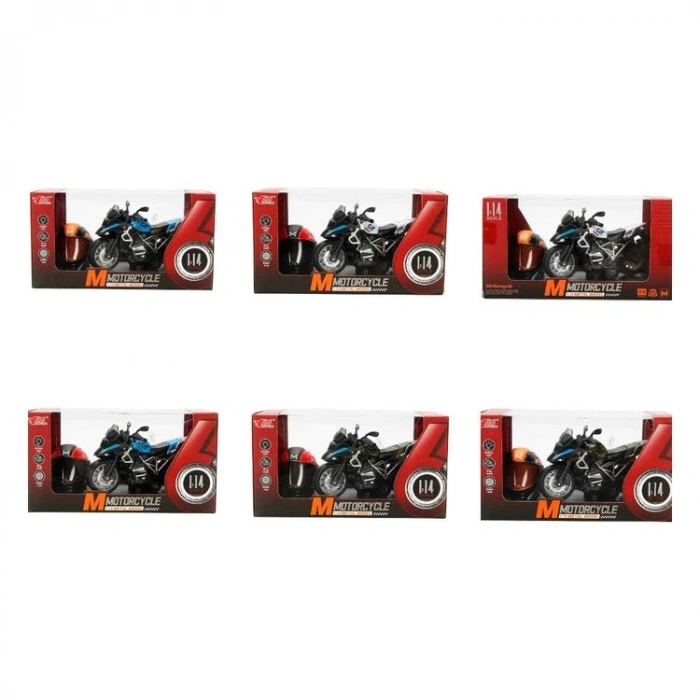 SUNMAN MY66-M1218K BMW OFF-ROAD 1:14 SESLİ IŞIKLI KASKLI MOTOSİKLET 3+