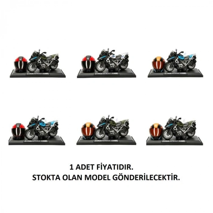 SUNMAN MY66-M1218K BMW OFF-ROAD 1:14 SESLİ IŞIKLI KASKLI MOTOSİKLET 3+