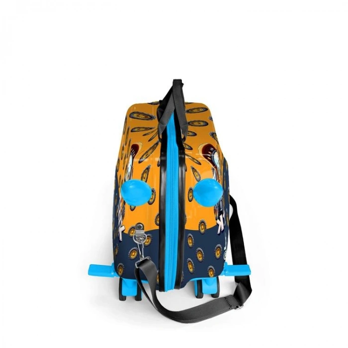 CORAL HIGH 16371 KAMYON DESENLİ  OTUR-ÇEK ÇOCUK VALİZİ