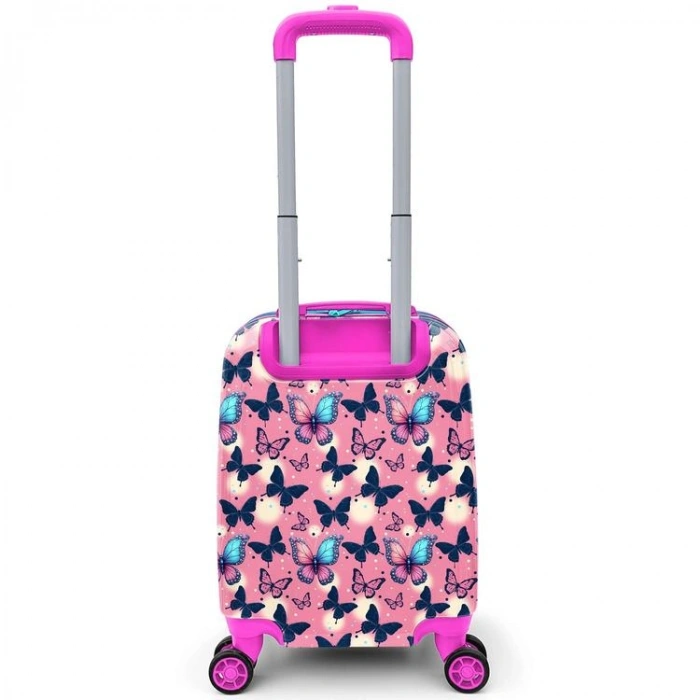 CORAL HIGH 16695 KELEBEK DESENLİ MİNİ ÇOCUK VALİZİ