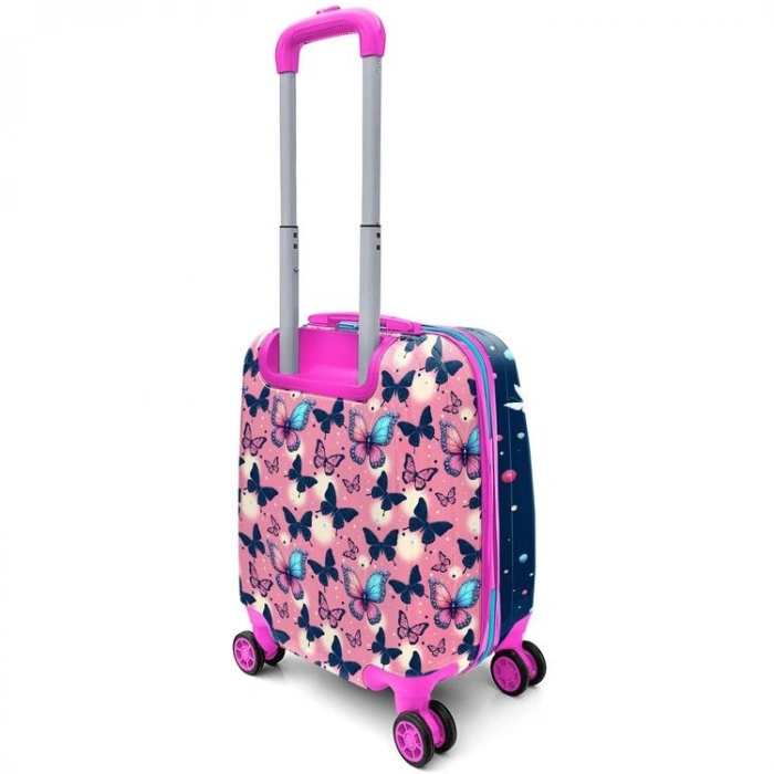 CORAL HIGH 16695 KELEBEK DESENLİ MİNİ ÇOCUK VALİZİ